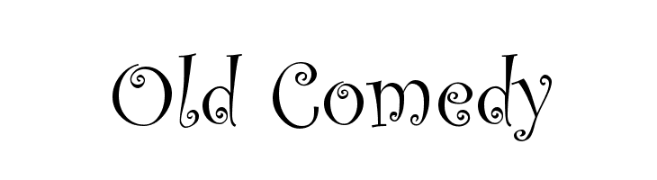 Old Comedy Font