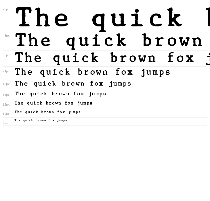 Old Computer Manual Monospaced Waterfall