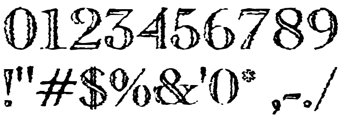 Old Copperfield Schriftart Anderer Schreiben
