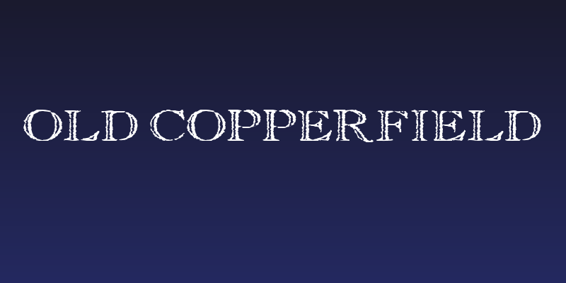 Old Copperfield Social Header