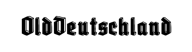 Old Deutschland Font