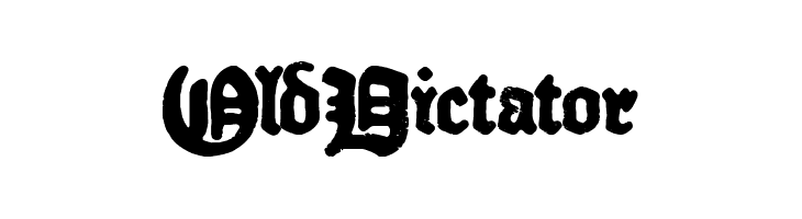 Old Dictator  Frei Schriftart Herunterladen
