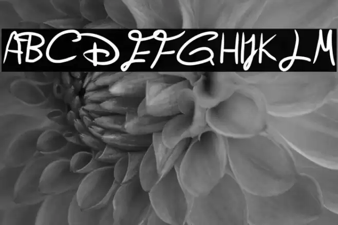 Old Disney (Redone) Regular Font examples