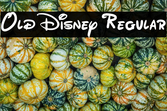 Old Disney Regular Example 3