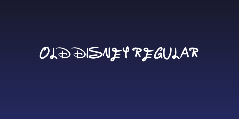 Old Disney Regular Social Header