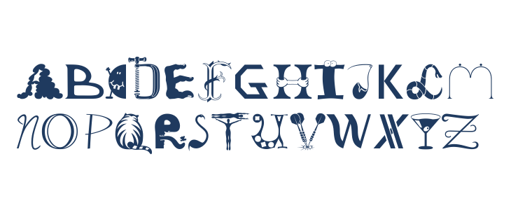 Old Dreadful No.7 BT Uppercase