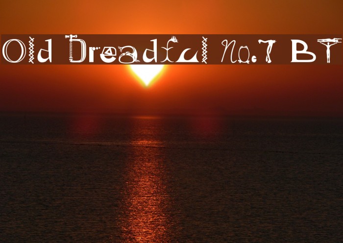 Old Dreadful No.7 BT Example 2