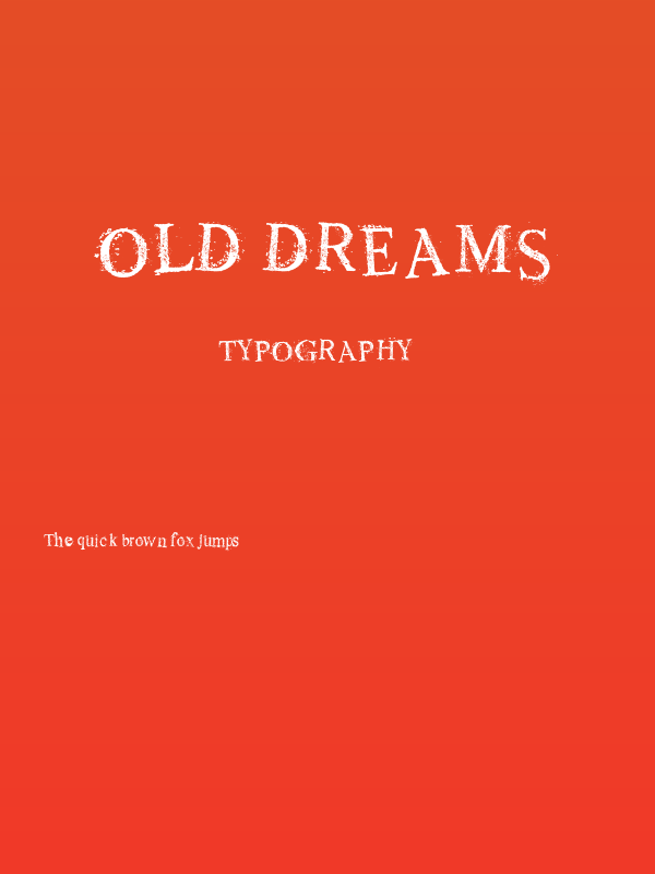Old Dreams Poster