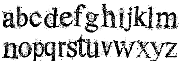 Old Dreams Font LOWERCASE