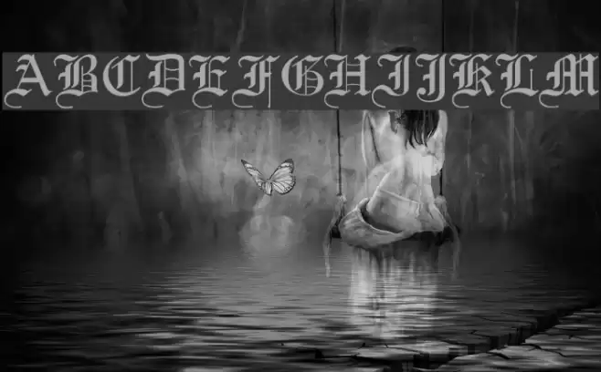 Old English Fonte examples