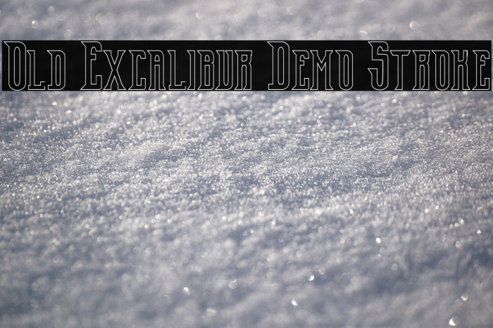 Old Excalibur Demo Stroke Example 3