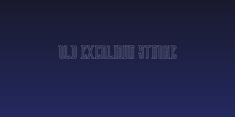 Old Excalibur Stroke Social Header