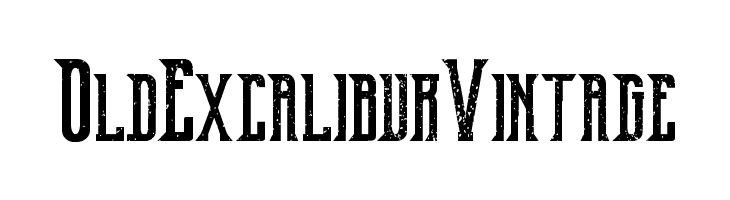 Old Excalibur Vintage  Скачать бесплатные шрифты