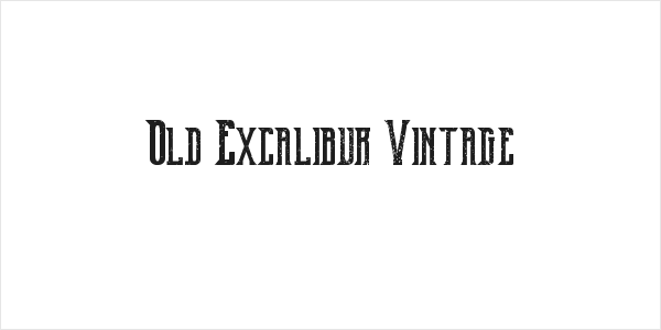Old Excalibur Vintage Logo
