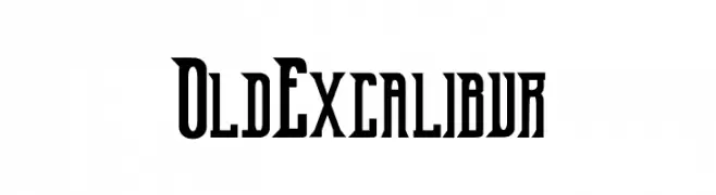 Old Excalibur  Free Fonts Download