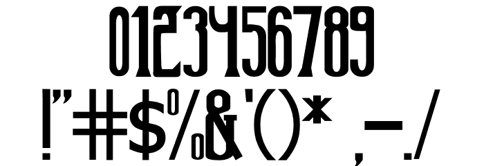 Old Excalibur Font OTHER CHARS