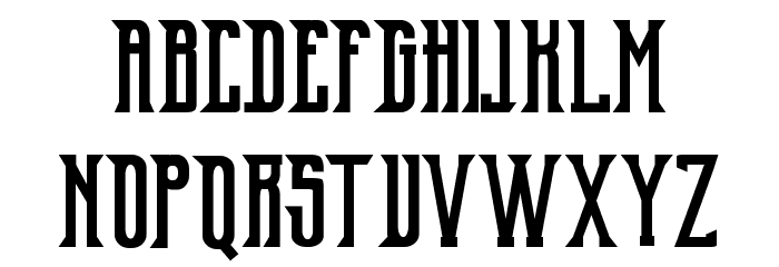 Old Excalibur Font LOWERCASE