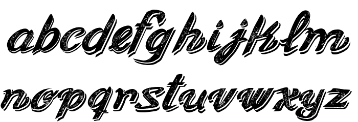 Old Figaro Cursive Italic Font LOWERCASE