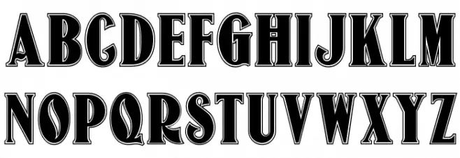 Old Gate Lane NF Schriftart Groß
