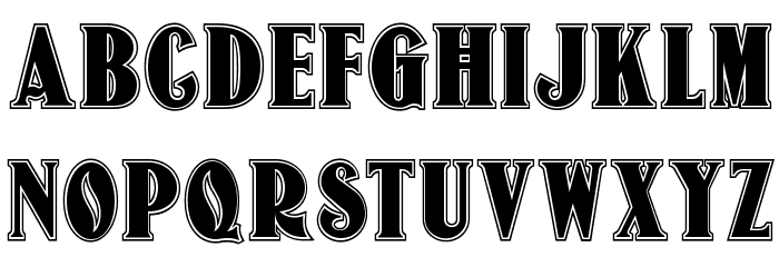 Old Gate Lane NF Font LOWERCASE