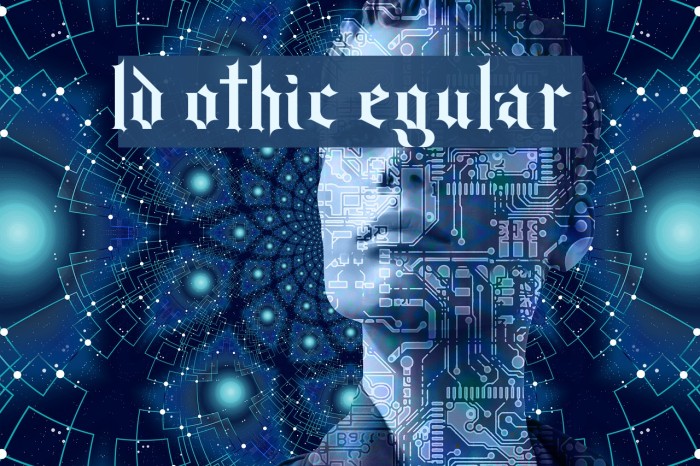 Old Gothic Regular Example 3