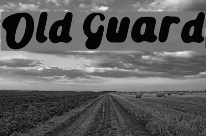 Old Guard Font examples