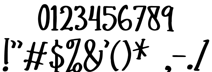 Old Jakarta Font OTHER CHARS