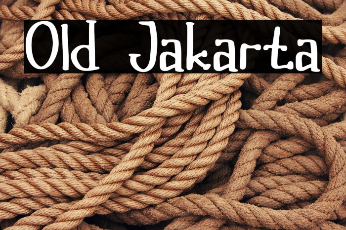 Old Jakarta Example 1