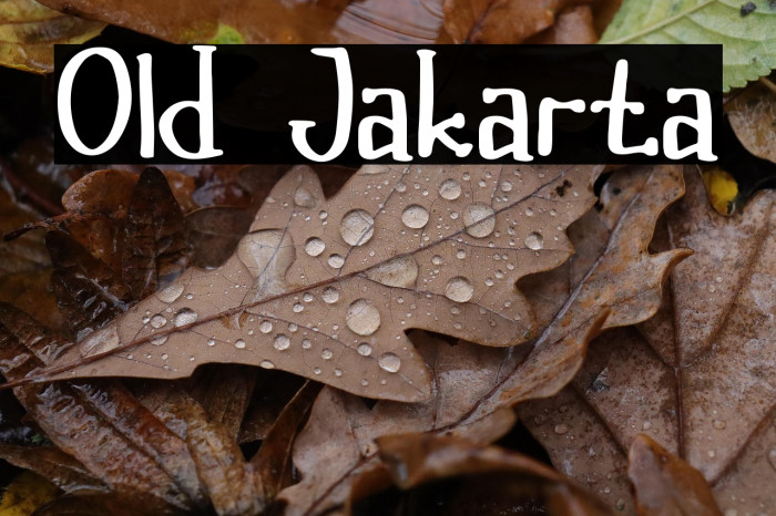 Old Jakarta Example 2