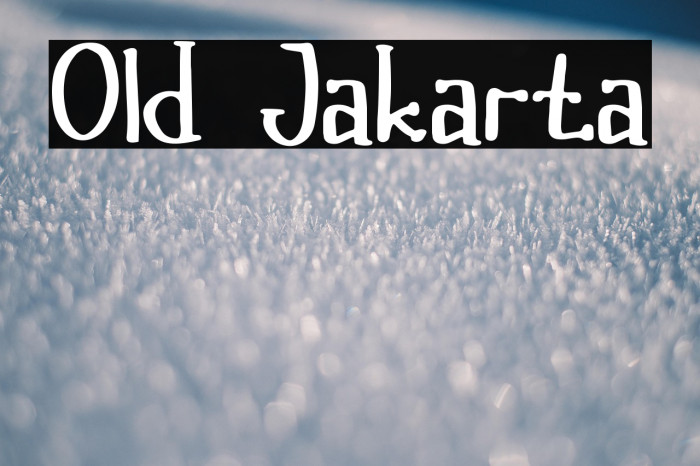 Old Jakarta Example 3