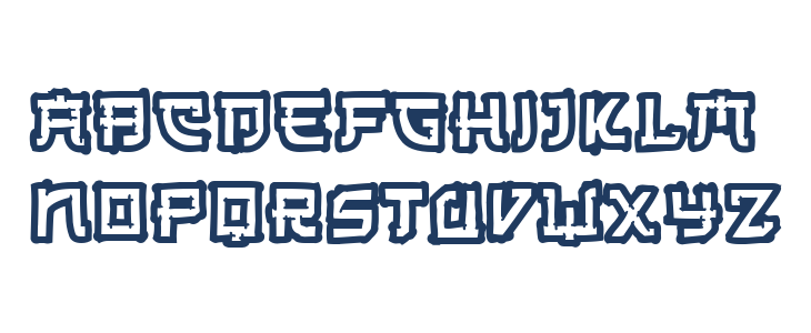Old Japanese Lowercase