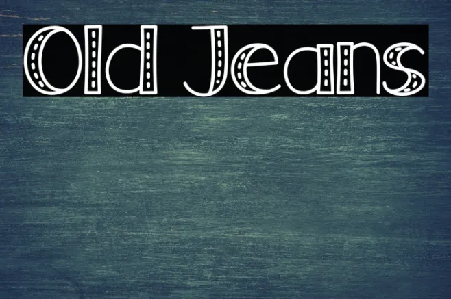 Old Jeans Example 3