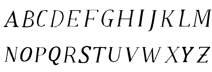 Old Klarheit Regular Polices MINUSCULES