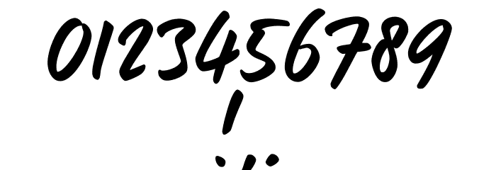 Old Letterhand TRIAL Font OTHER CHARS