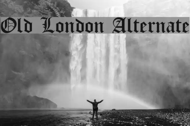 Old London Alternate フォント examples