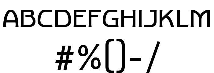 Old Maquine DEMO Font OTHER CHARS