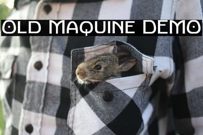 Old Maquine DEMO Example 2