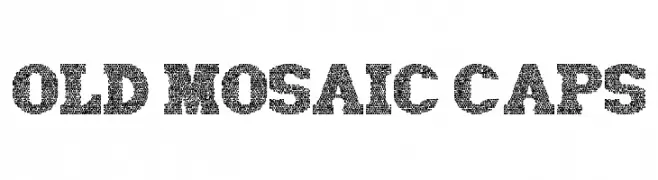 Old Mosaic CAPS  नि: शुल्क फ़ॉन्ट्स डाउनलोड