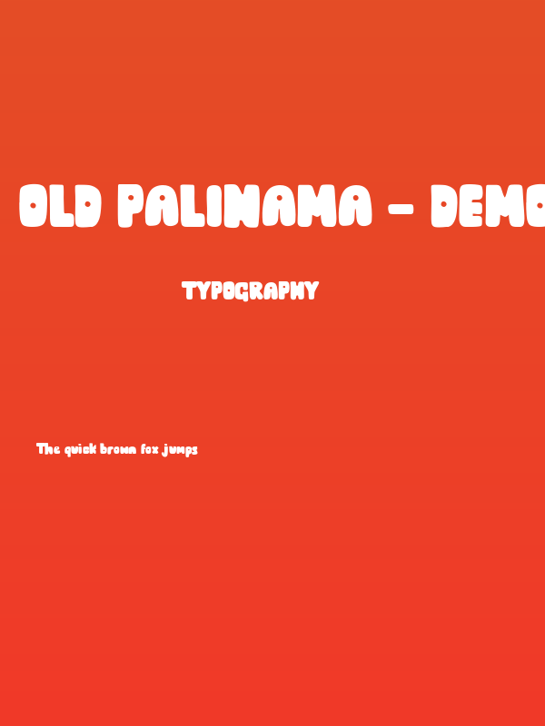 Old Palinama - Demo Poster