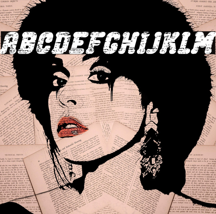 Old Phone Bold Italic Example 3