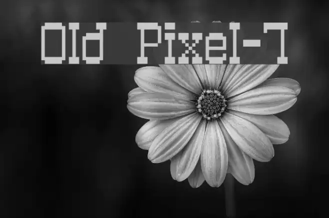 Old Pixel-7 Шрифта examples