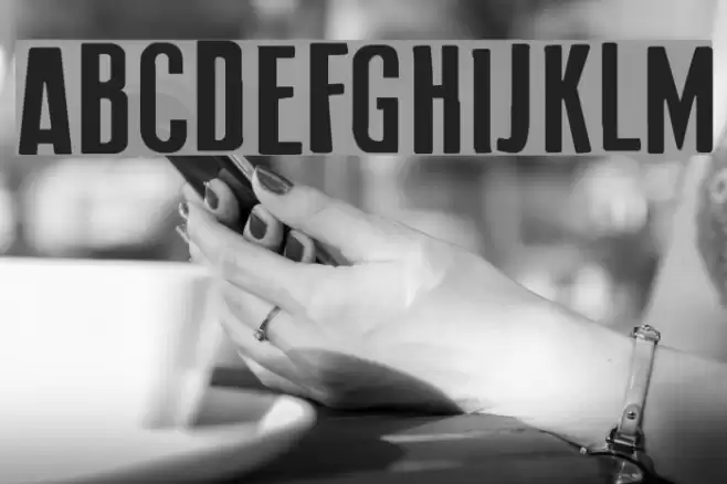 Old Press Original Font examples