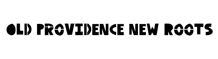 Old Providence New Roots  font caratteri gratis
