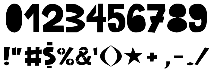 Old Providence New Roots Font OTHER CHARS