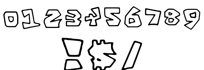 Old Roblox Font Regular Font OTHER CHARS