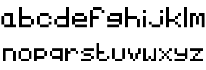 Old School Adventures Font LOWERCASE