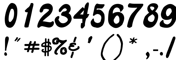Old School Class Font OTHER CHARS
