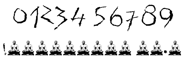 Old Scribe Font OTHER CHARS