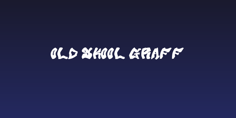 Old Skool Graff Social Header