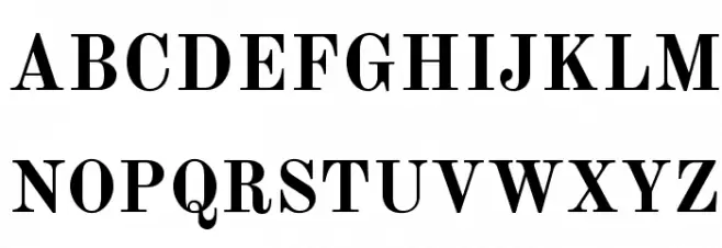 Old Standard Bold خط أحرف كبيرة
